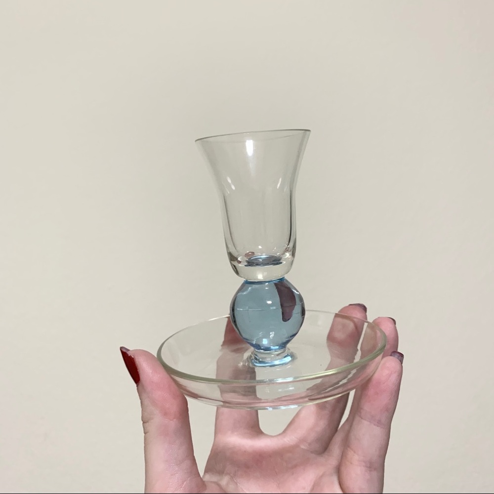 Vintage retro candlestick holders